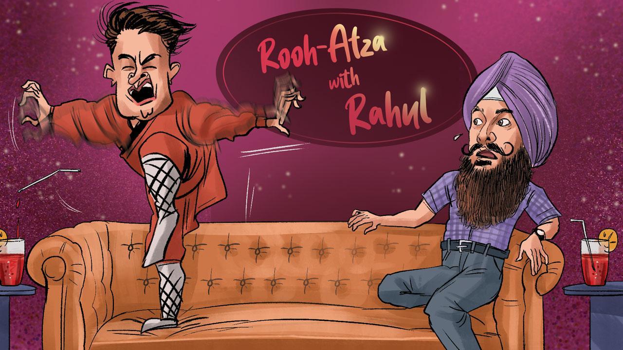 Rooh-Afza with Rahul