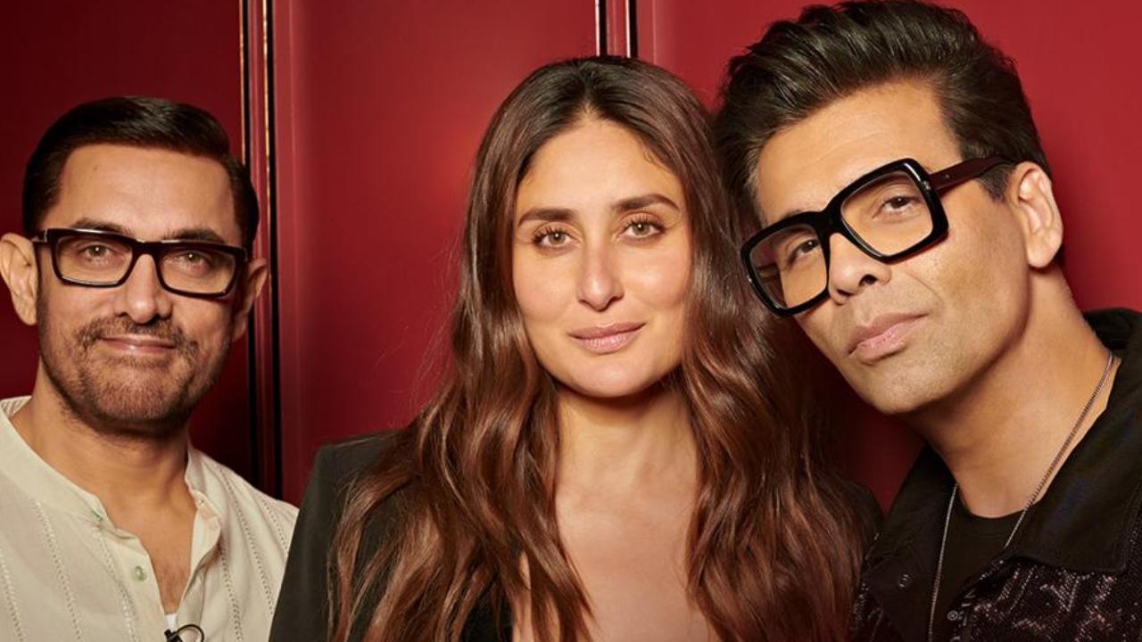 Koffee With Karan 7: Aamir Khan and Kareena Kapoor Khan are at their candid best on Karan Johar's chat show; watch