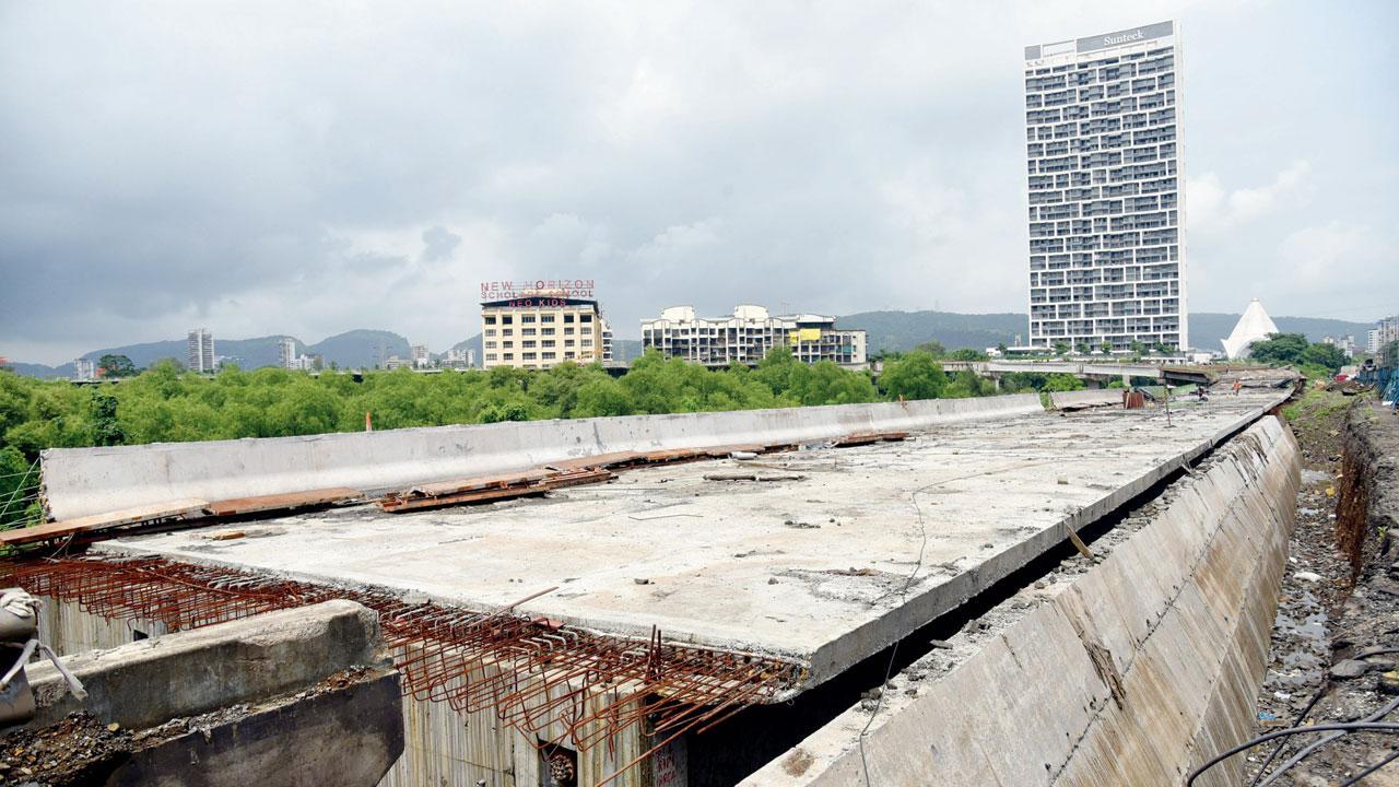 Mumbai: More than half of Airoli-Katai Naka bridge complete