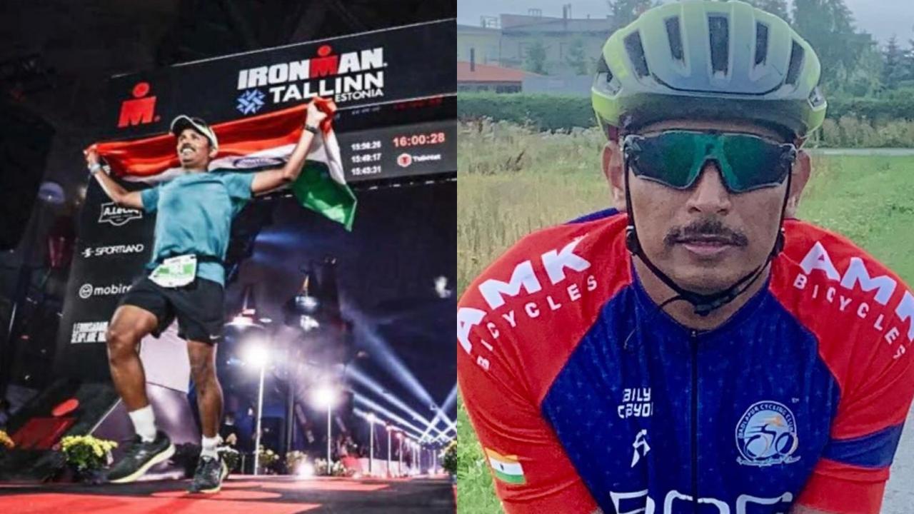 Mumbai: Vundela Reddy becomes first IRS officer to complete Ironman Triathlon in Estonia's Tallinn