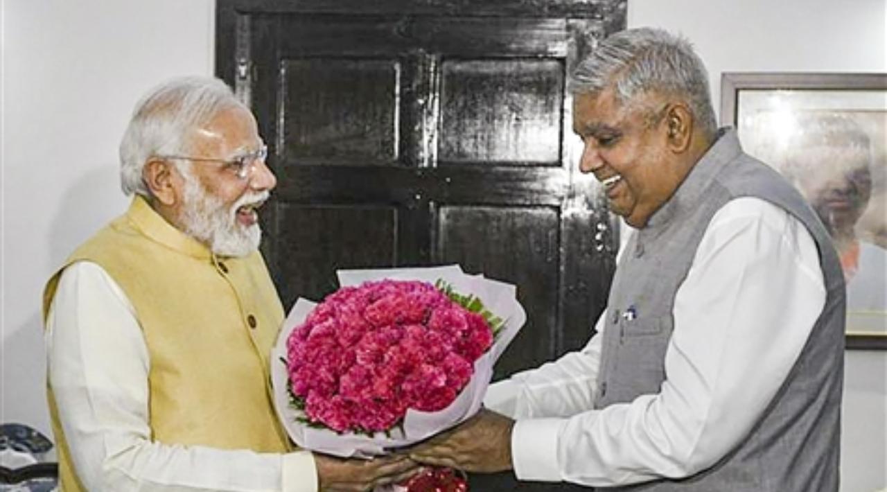 VP poll: Alva congratulates Dhankhar; says battle to protect Constitution to continue