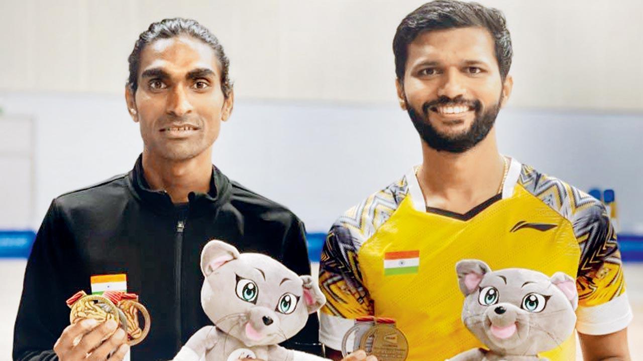 Para badminton players shine in Thailand International