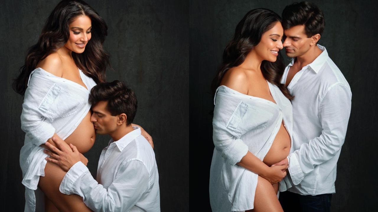 Indian Actress Bipasha Sex Video - Bipasha Basu and Karan Singh Grover expecting their first child; actress  shares picture flaunting baby bump