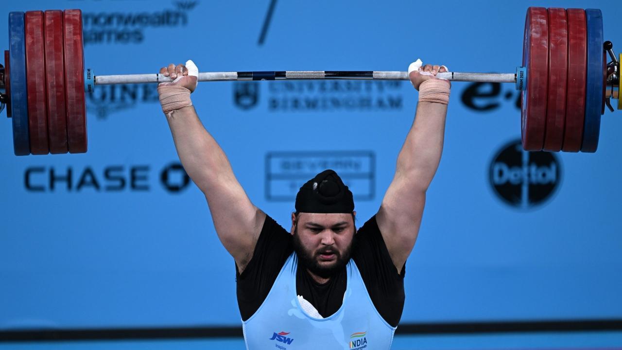 CWG 2022: Punjab government announces 40 Lakh reward for Bronze-winning weightlifter Gurdeep Singh