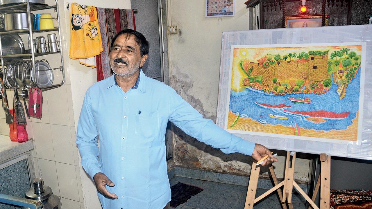 Vishnu Hegde’s work depicts the once-pristine nature of the khadi