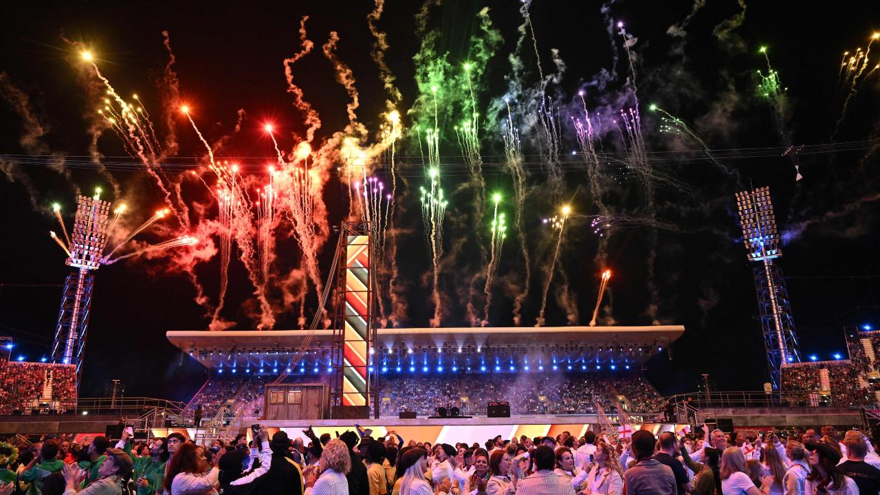CWG 2022 are officially closed. Photo/AFP