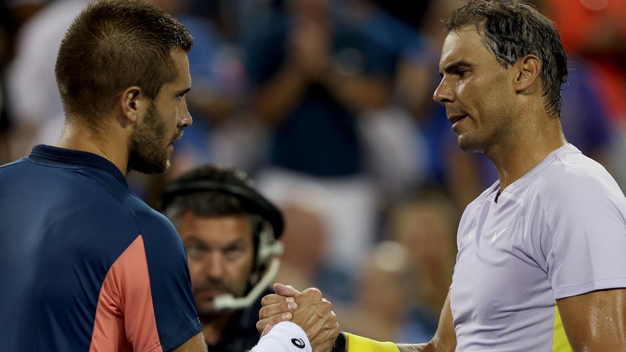 Western & Southern Open: Borna Coric spoils Rafael Nadal's return