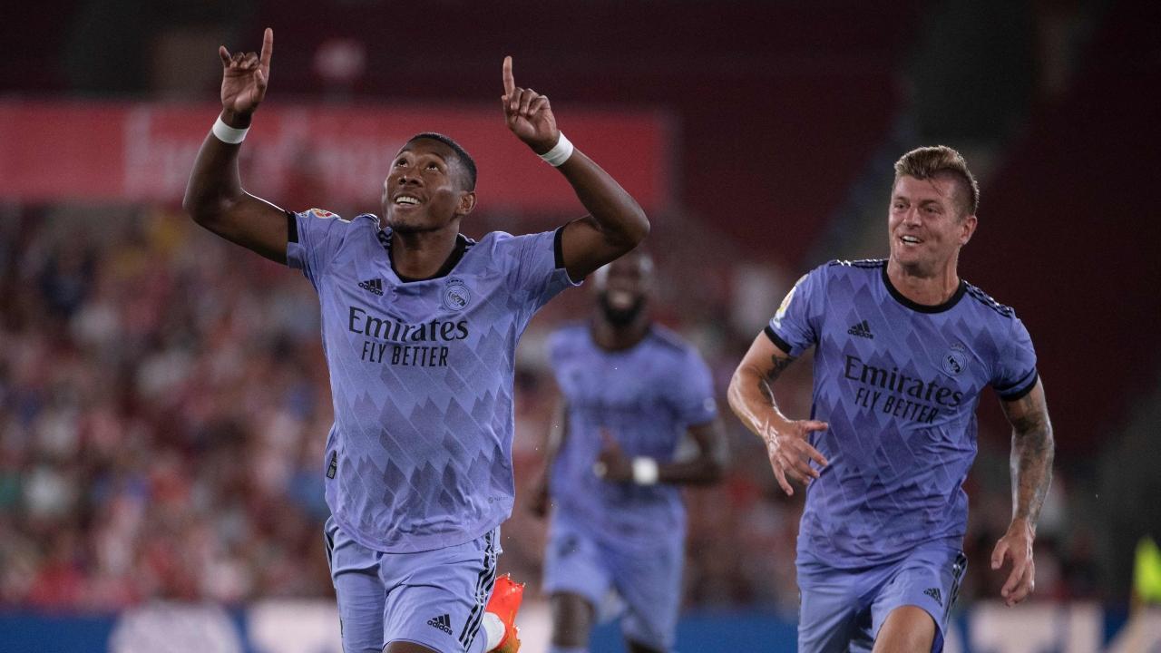 La Liga news: David Alaba scores magical free kick to help Real Madrid win