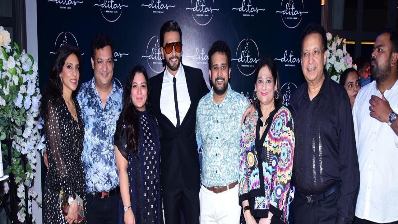 Superstar Ranveer Singh inaugurates Ditas in Mumbai