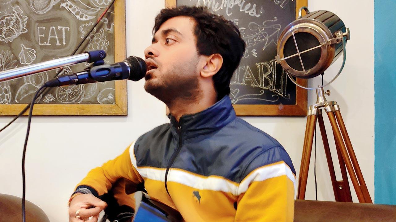 Rushabh Roymon, a 24-year-old IT professional, works his 9-hour shift only to earn enough to survive and spend on making music