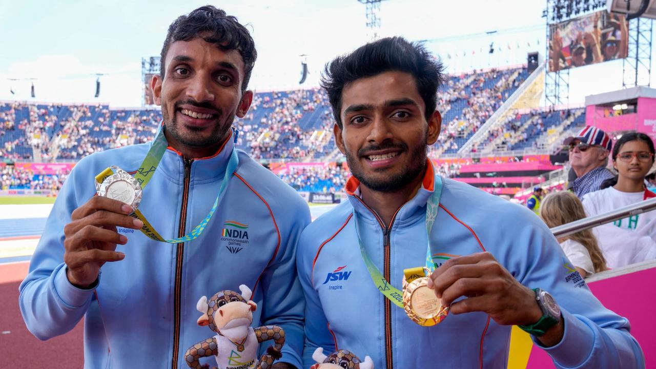 CWG 2022: India wins historic gold and silver in men's triple long jump