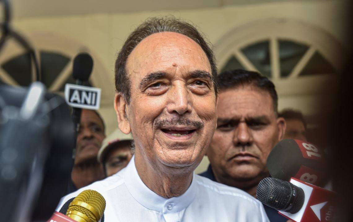Ghulam Nabi Azad to address rally in Jammu on September 4