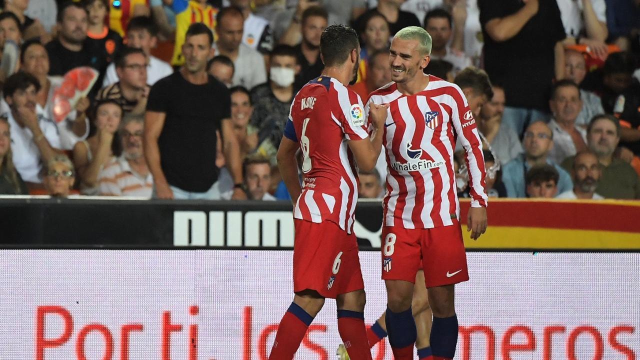 La Liga: Super sub Griezmann gives Atletico 1-0 win over Valencia