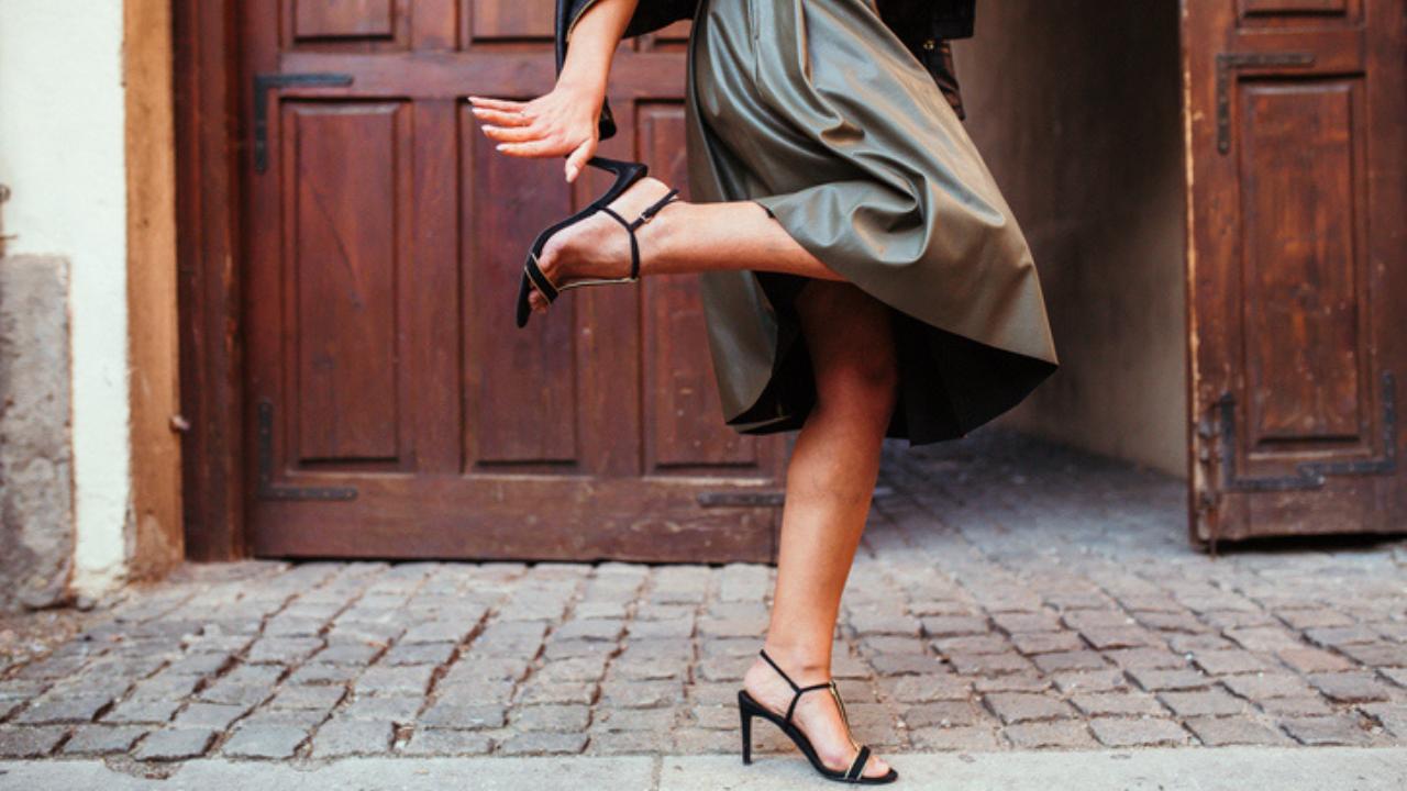 How to keep your heels from slipping: