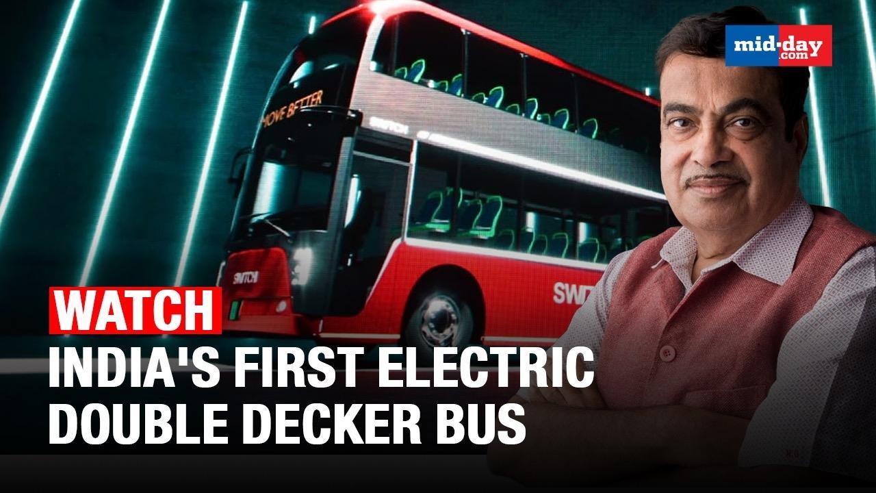 India's first electric double decker bus launched in Mumbai