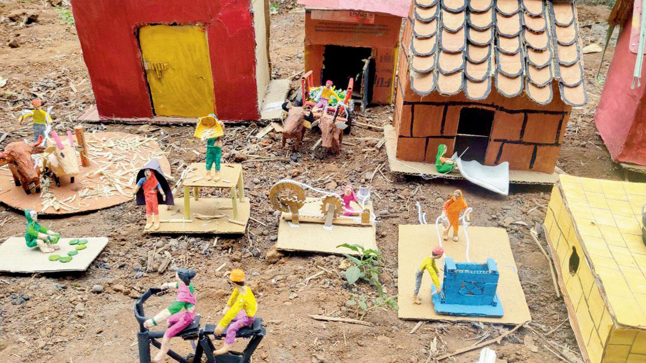 Miniature art that documents the lives of women in rural India