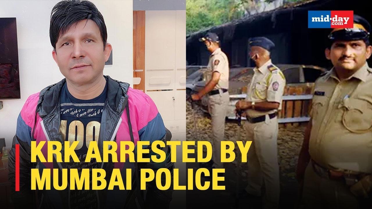 KRK arrested by Mumbai Police over a controversial tweet in 2020