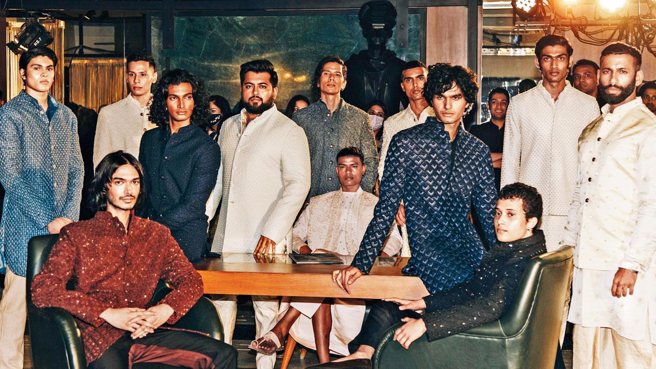 Fashion designer Kunal Rawal says that there been a shift in menswear as well. While earlier, pastels for men were also bold and bright, but now there is variety within them—whitewashed pastels, warmer pastels, pastels with a particular undertone. Rawal also says that when he designs a collection, he keeps a bunch of colours in mind to  meet everyone’s demands