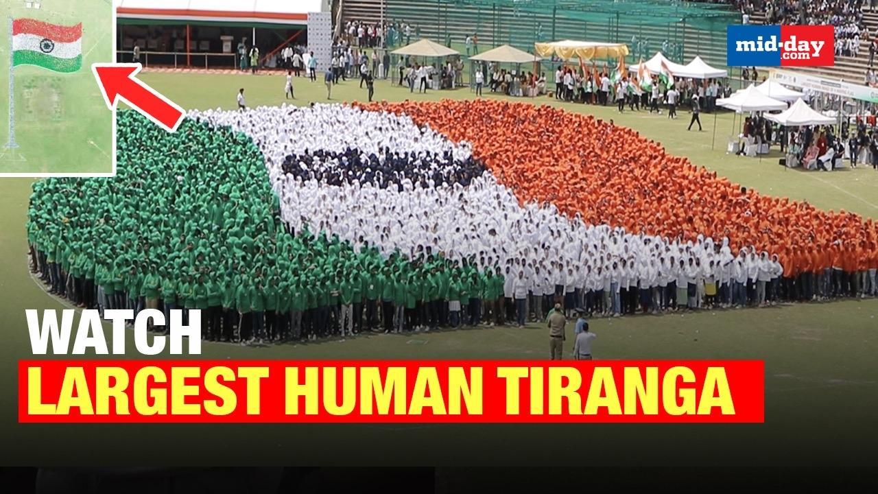 Chandigarh Registers Name In Guinness World Record for Independence Day tribute