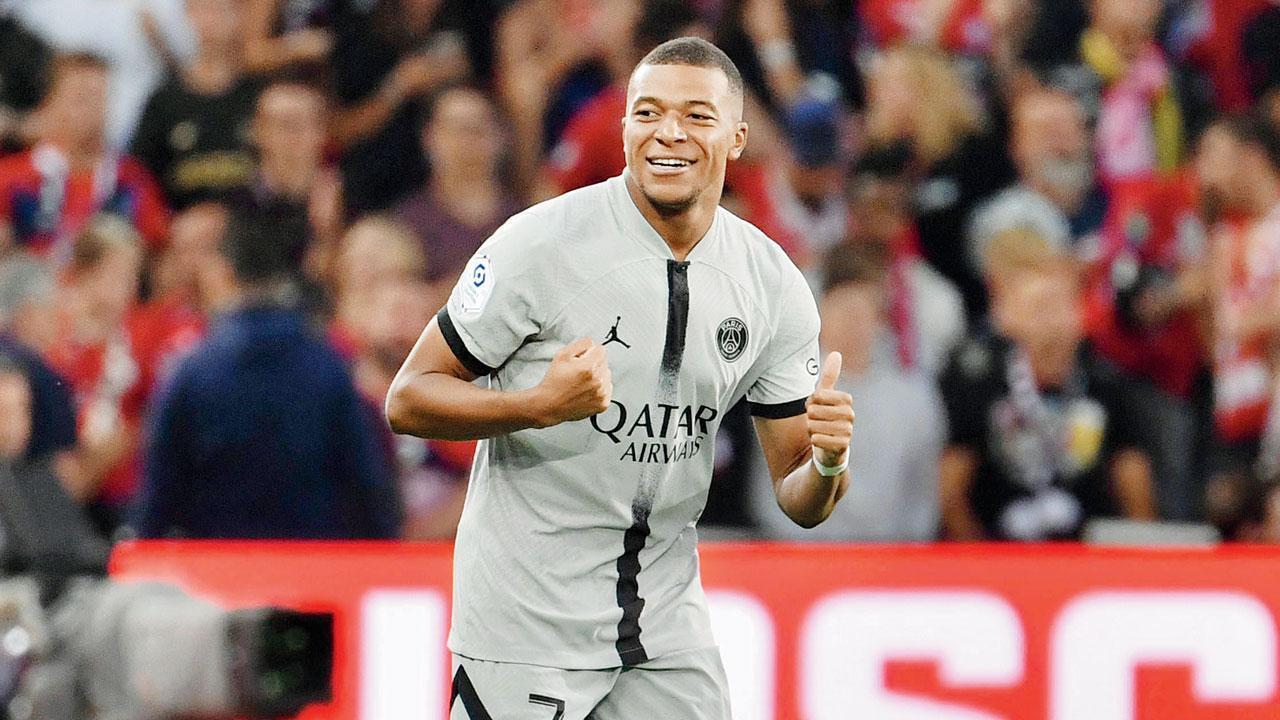 PSG’s Kylian Mbappe scores against Lille in record 8 seconds