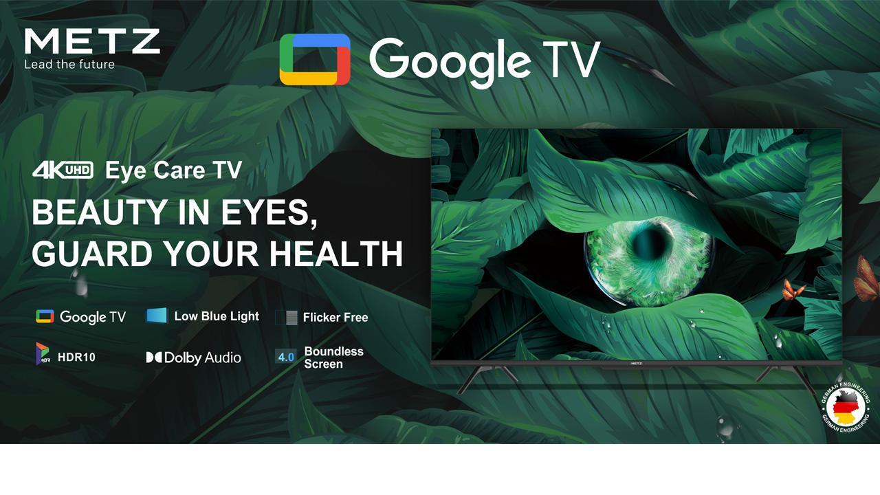METZ India launches Google TV with special focus on eye care