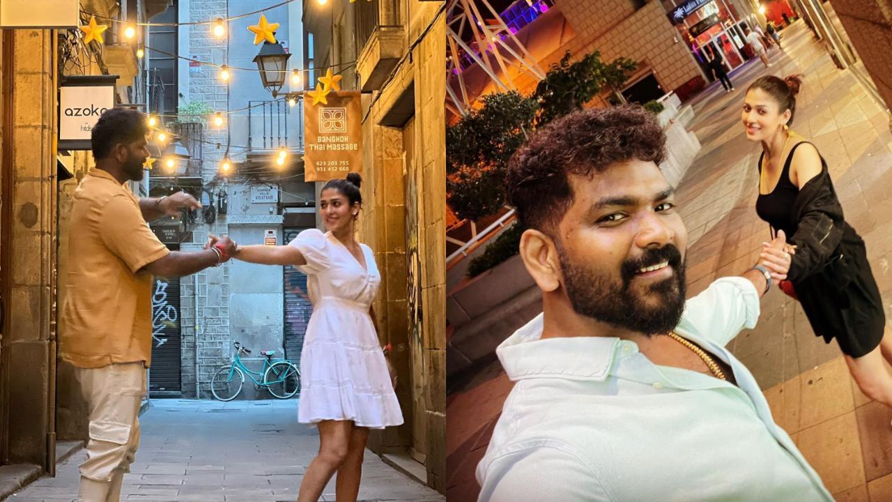 In Pictures: Nayanthara and Vignesh Shivan's romantic getaway in Spain