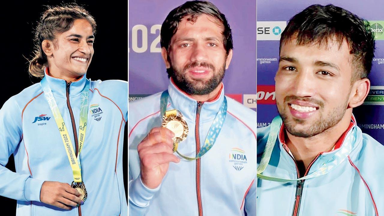 Indian wrestlers reign supreme at Commonwealth Games 2022