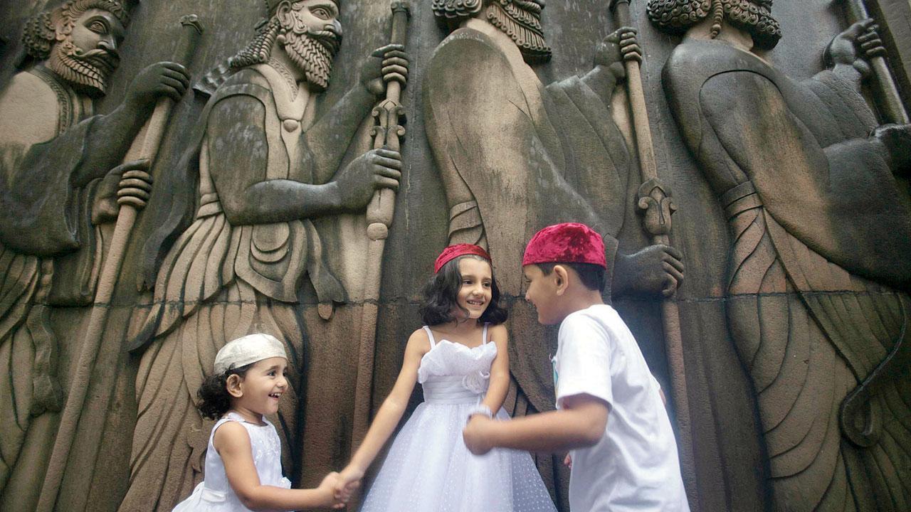 Parsi new year outside Mumbai baugs