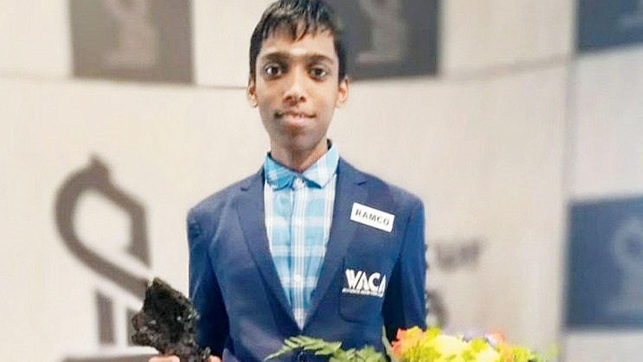 GM Praggnanandhaa continues winning run