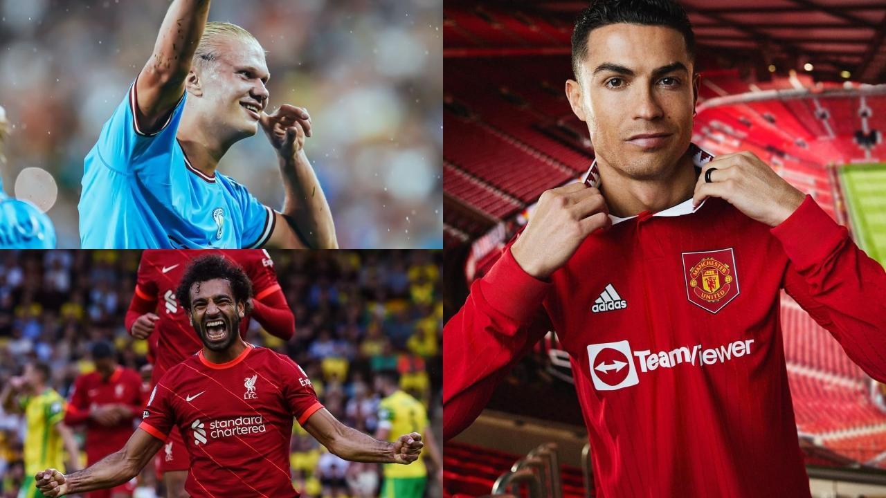 A collage of Premier League's top players