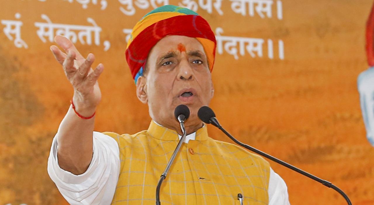Didn't let China intrude into India's territory: Rajnath Singh