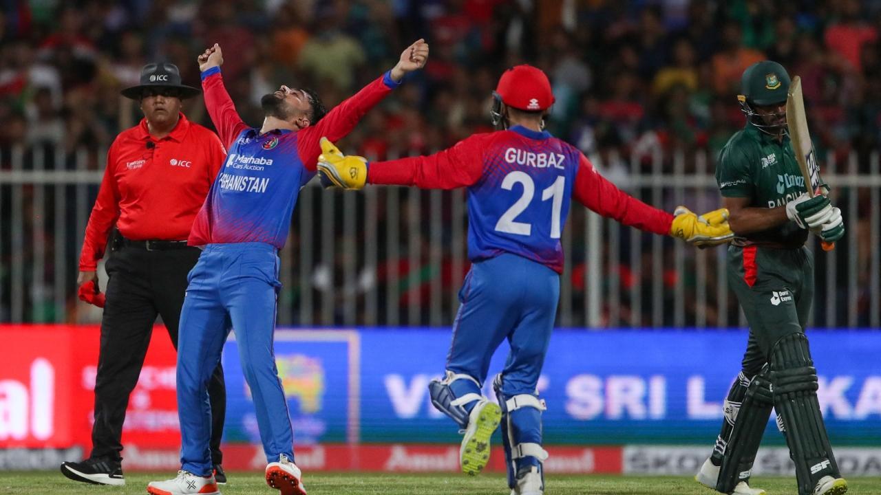 Asia Cup 2022: Afghanistan beat Bangladesh by 7-wickets; qualify for the Super 4s