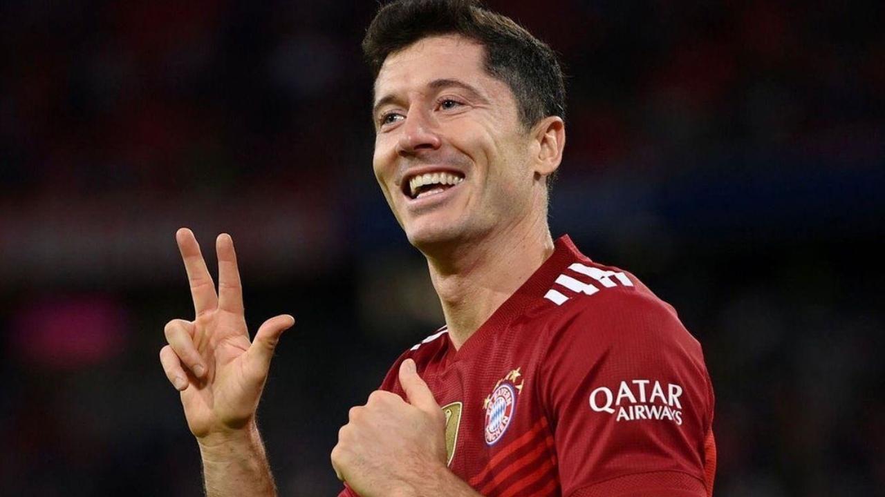 Robert once broke 4 Guinness World Records in one match when he scored 5 goals in 9 minuted against Wolfsburg. Picture Coutesy/ Official Instagram account of Robert Lewandowski