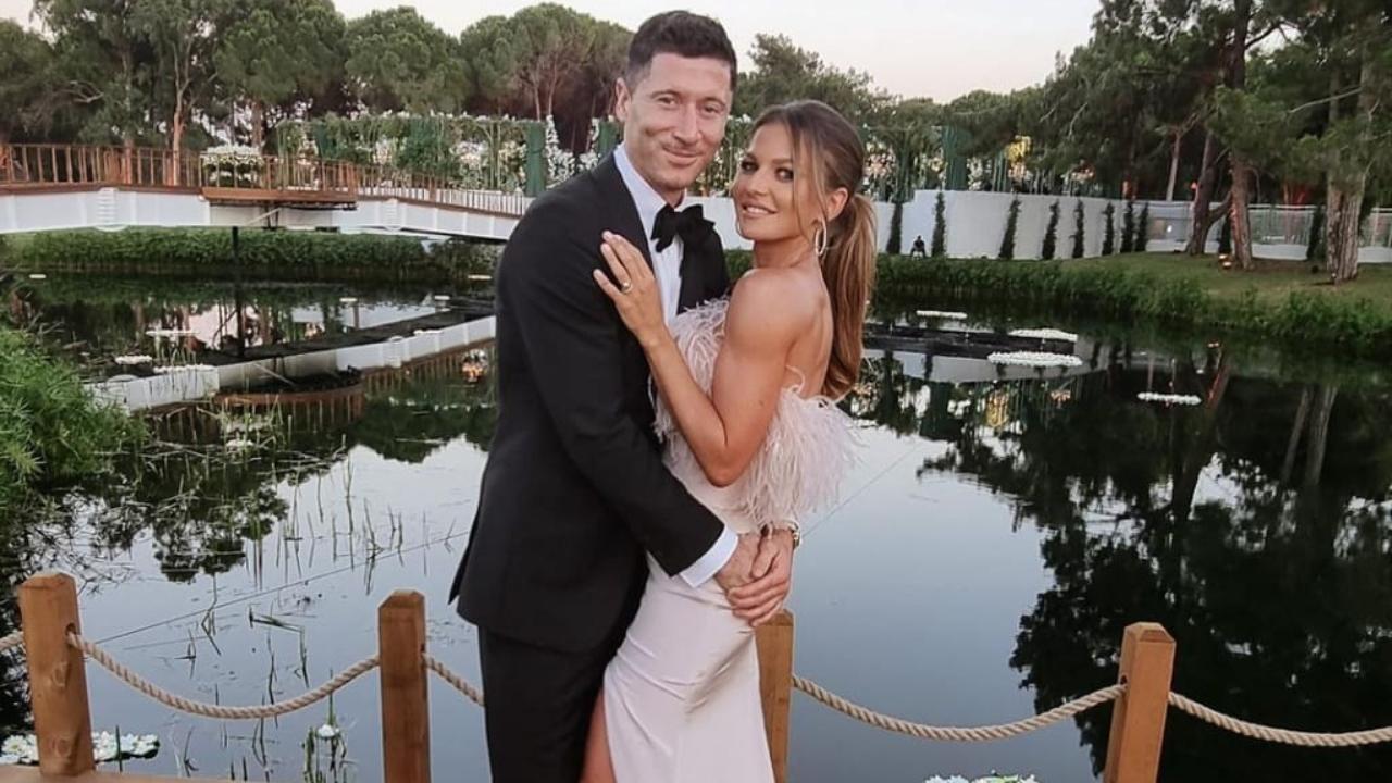 Lewandowski is married to Anna Stachurska. The pair have two kids together. Picture Coutesy/ Official Instagram account of Robert Lewandowski