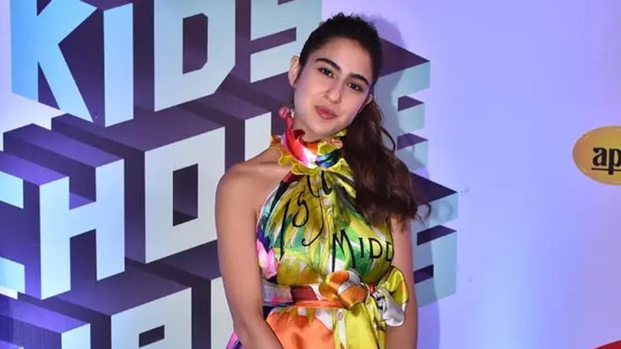 Sara Ali Khan gets nostalgic as she visits her alma mater