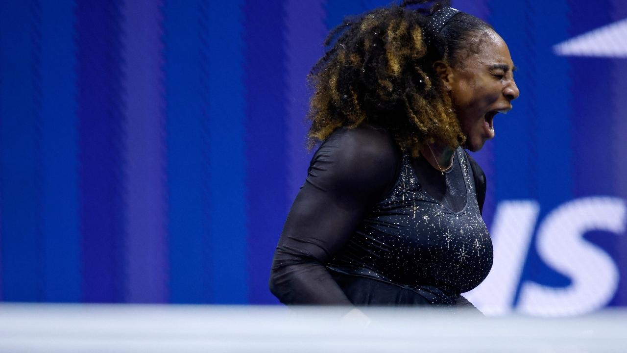 Williams and the crowd were feeding off each other's energy. Pic/ AFP