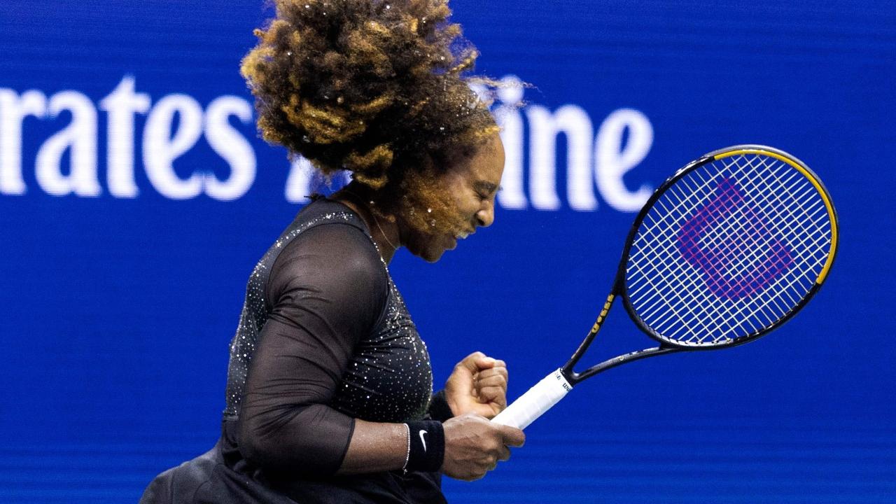 It wasn't Serena's best performance by a long shot, but the win meant a lot to her. Pic/ AFP