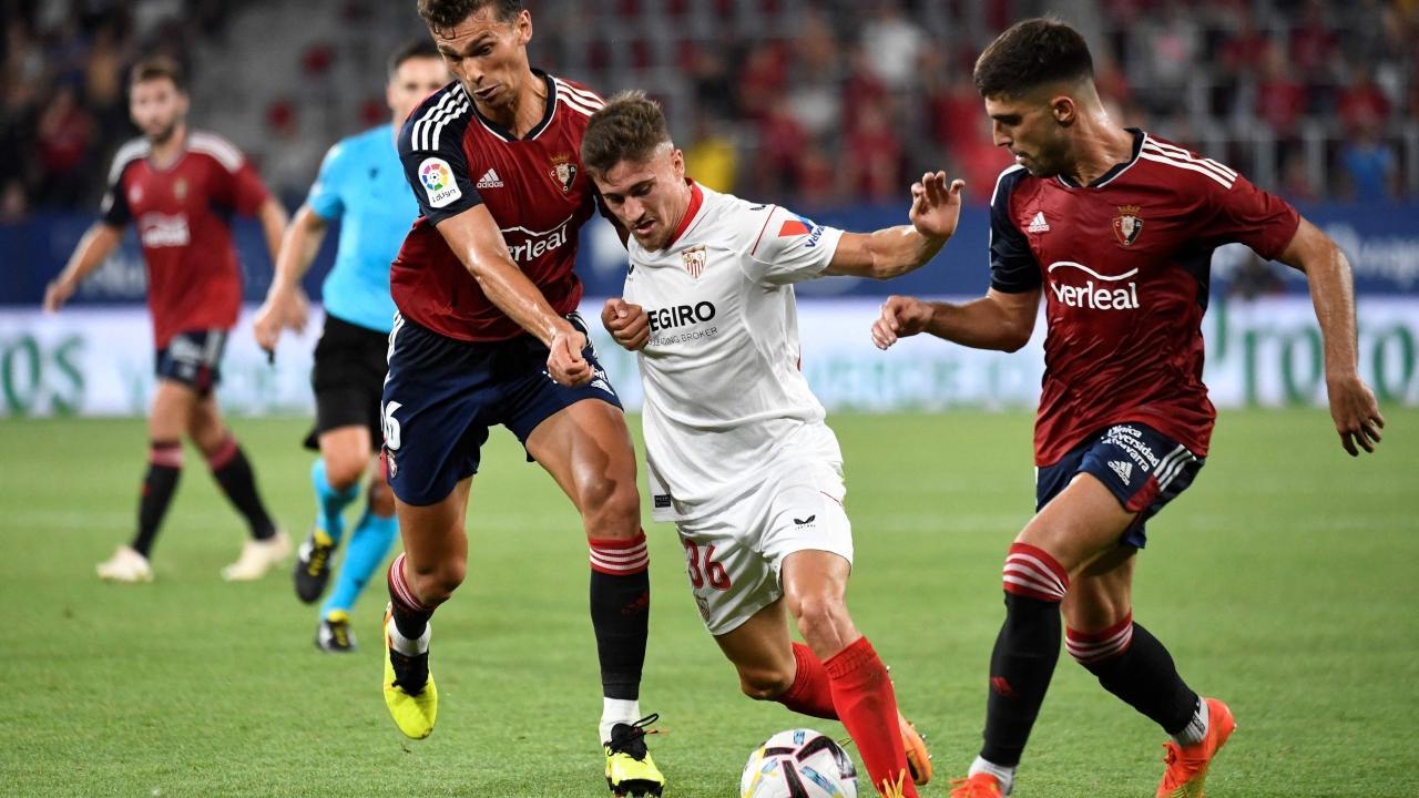 La Liga: Sevilla stunned by Osasuna in season opener