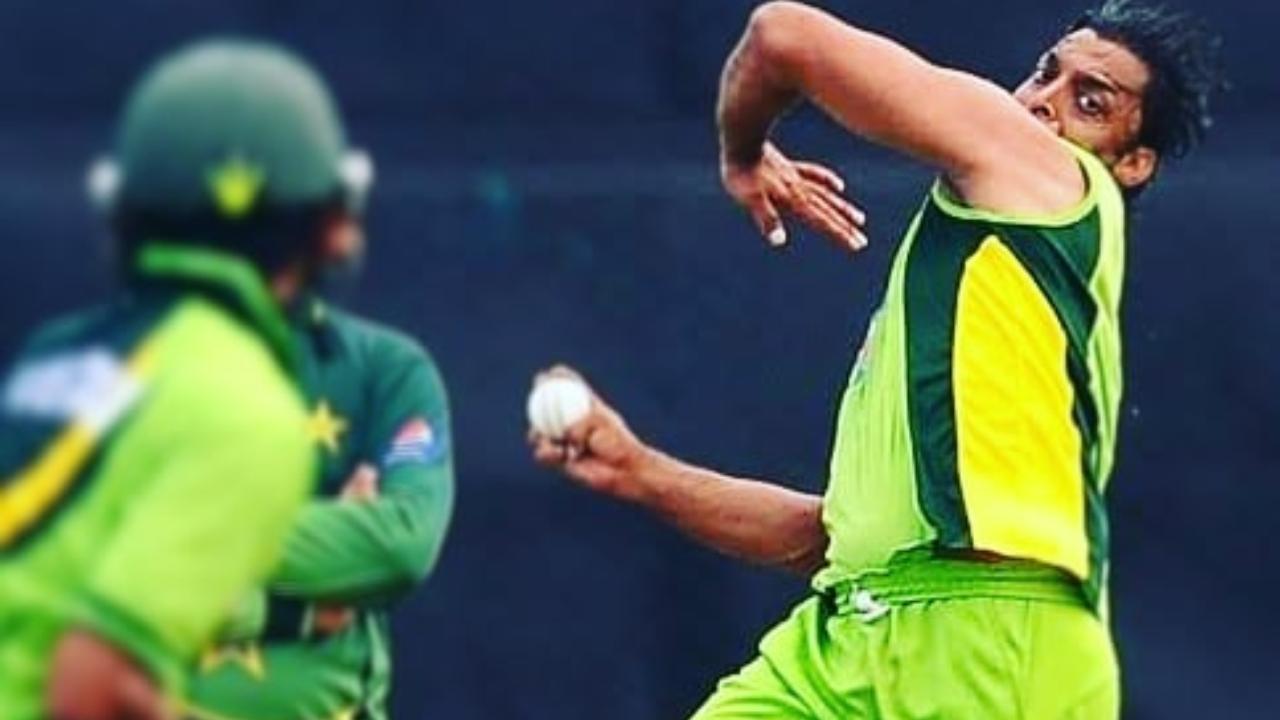 The Pakistani pacer holds the record for the fastest ball bowled in international cricket at  161.3 km/h. Picture Courtesy/ Official Instagram account of Shoaib Akhtar