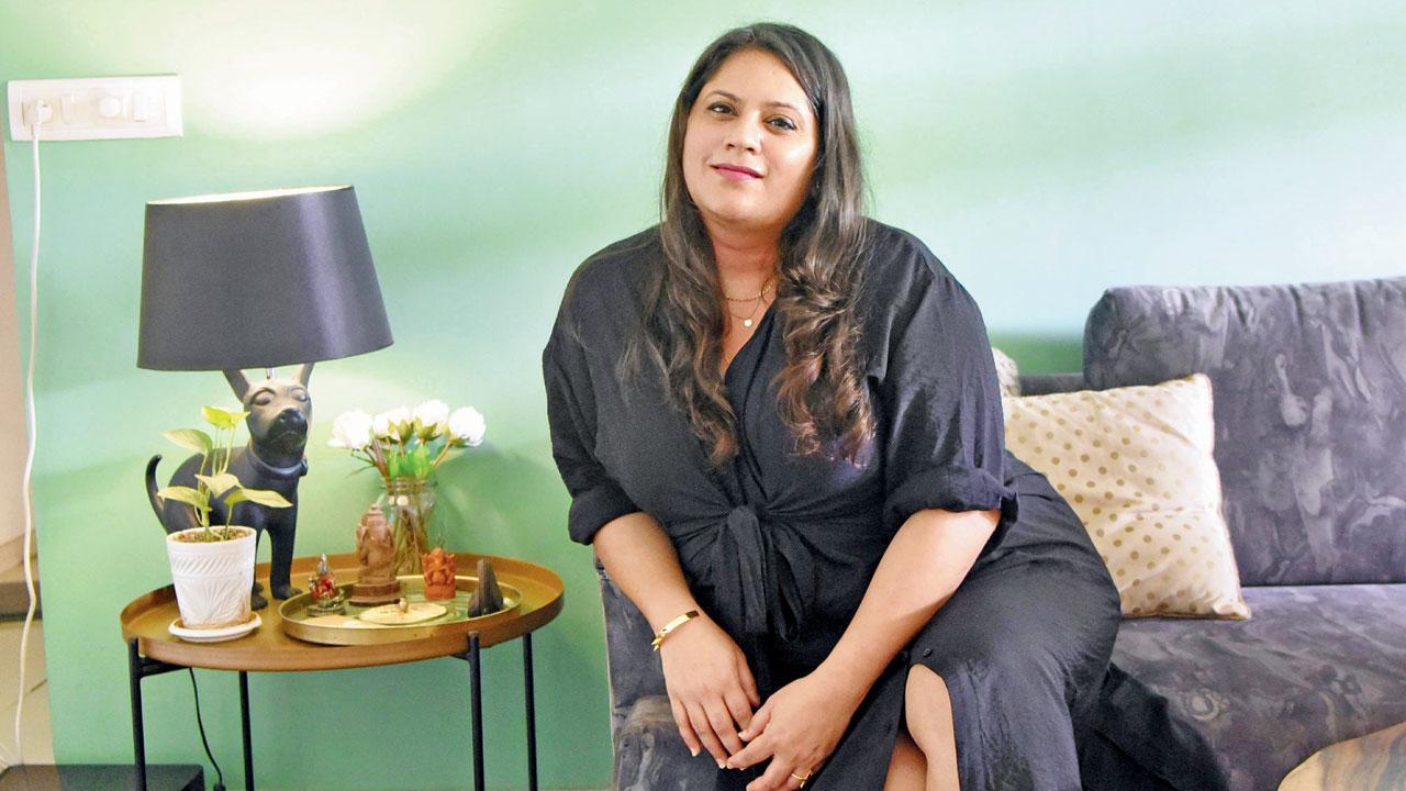 Hospitality designer Shweta Kaushik, who is the aesthete behind restaurants and dining spaces such as Bayroute, Hitchki and Woodside Inn, has her own personal space wrapped up in green. “I am usually bombarded by visual imagery of pattern and colour all day, thanks to my work. At home, I want an environment of serenity, and green is that colour for me. It’s calming and rejuvenating,” she says. PIC/SAMEER MARKANDE