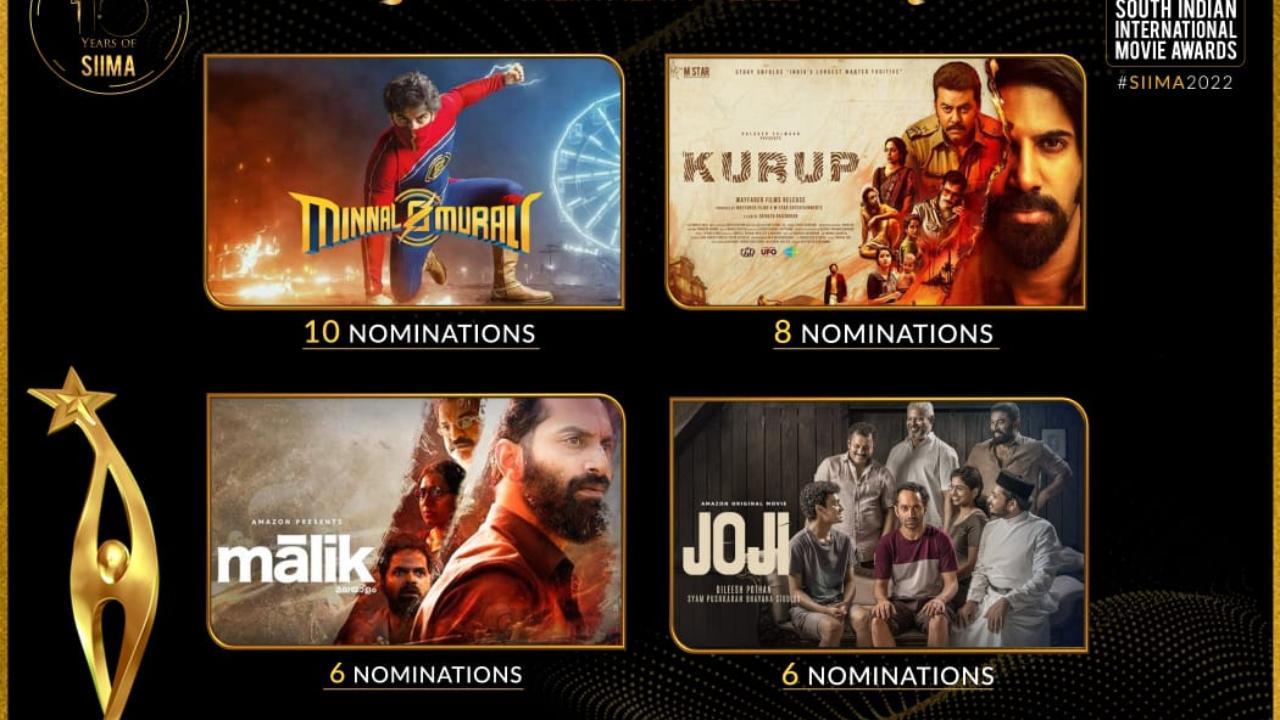 SIIMA 2021 Nominations: 'Pushpa: The Rise', 'Karnan', 'Roberrt', and 'Minnal Murali' take lead