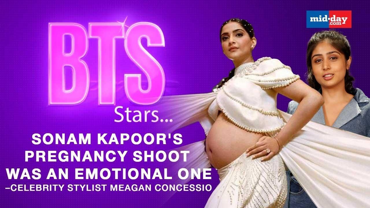 Sonam Kapoor's Pregnancy Shoot Was An Emotional One says Celebrity Stylist