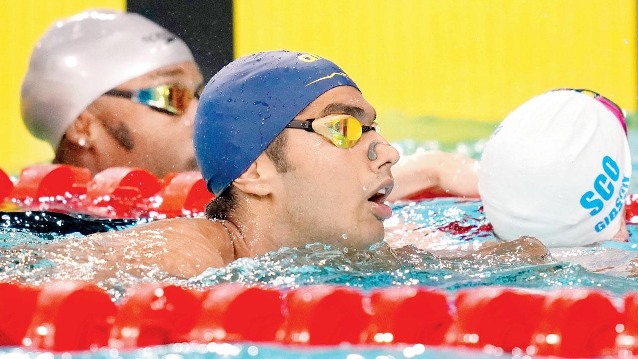 Swimmer Nataraj qualifies for 50m backstroke semis