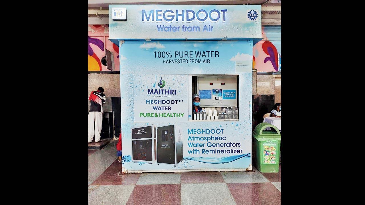 Mumbai: 'Meghdoot' machines at railway stations to suck water out of the air