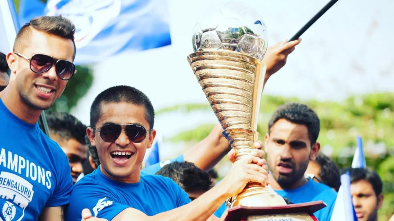 Chhetri remains one of the only Indian footballers to play abroad, having represented Sporting CP's B team in Portugal as well as the MLS side Kansas City Wizards. Picture Courtesy/ Official Instagram account of Sunil Chhetri
