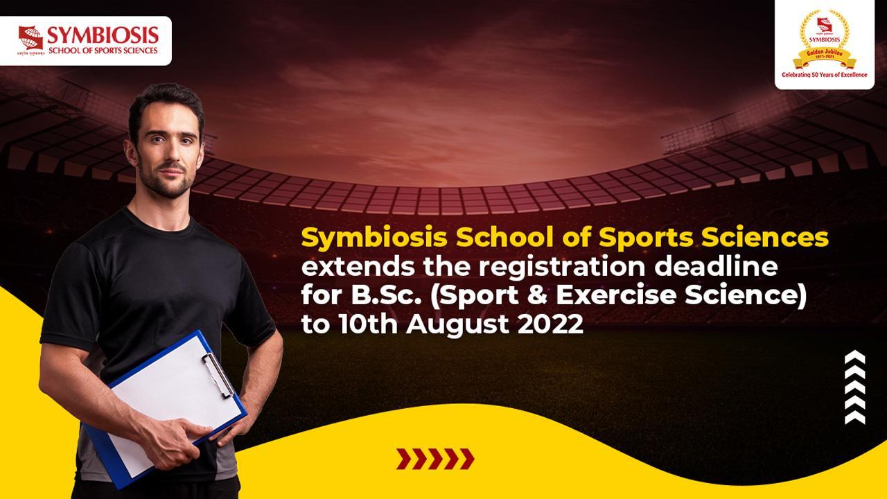 Symbiosis School of Sports Sciences’ new program B.Sc (Sport & Exercise Science) - Field Test and PIWAT to be conducted from 13th to 21st August 2022