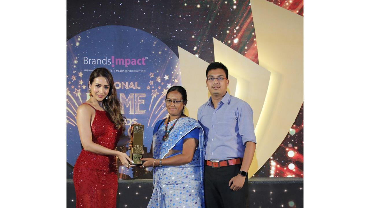 Tanu Mazumdar conferred with Brands Impact National Fame Awards 2022