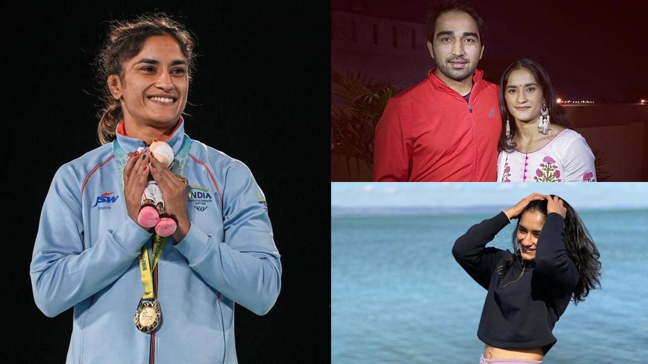 A Collage of Vinesh Phogat