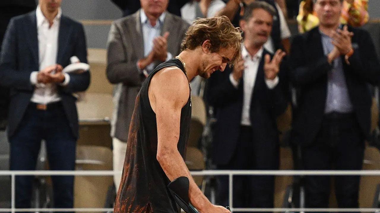 Tennis news: Alexander Zverev pulls out of US Open with ankle injury