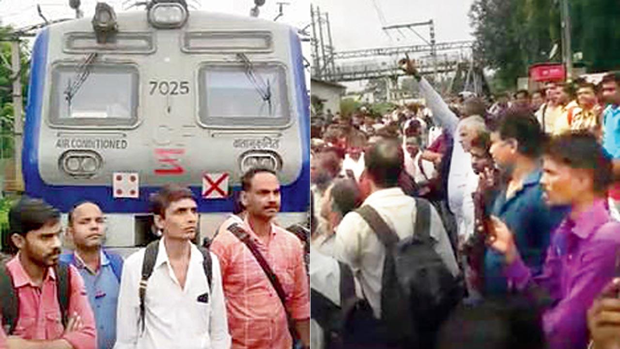 Heat rises at Kalwa shed over AC train